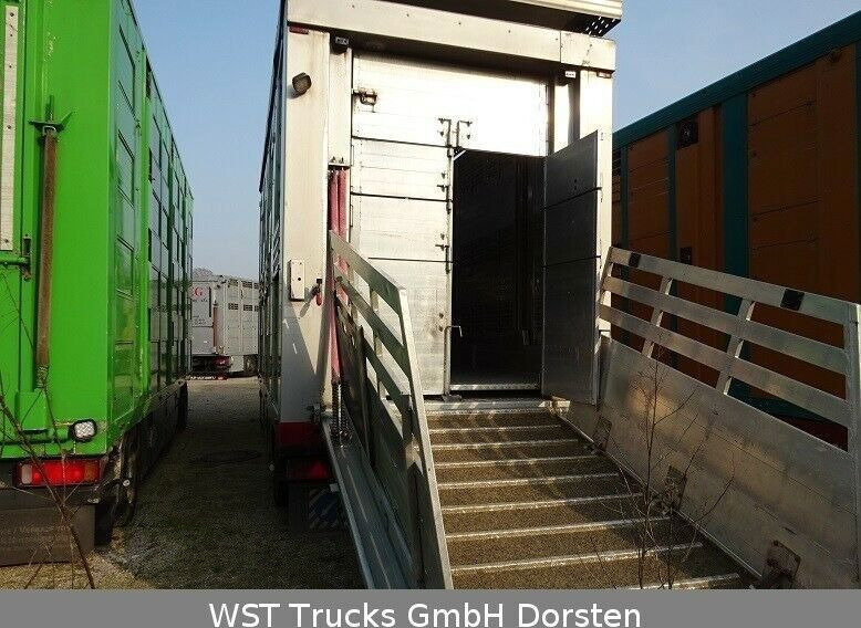 شاحنة نقل المواشي مقطورة Stehmann 3 Stock Ausahrbares Dach  Vollalu: صور 9