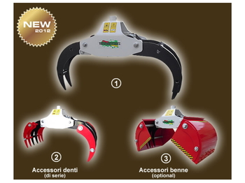 المشبك TECNOMECCANICA Pinza legna - tronchi - ramaglie - COMBY THLS30
