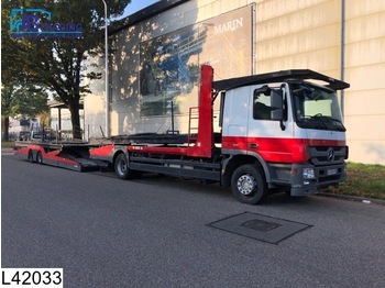 Lohr Middenas EURO 5, Retarder, Airco, Truck transporter, Automatic 12 powershift - شاحنة نقل سيارات مقطورة
