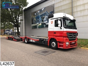 Lohr Middenas Lohr, Truck transporter, EURO 5, Retarder, Airco, Automatic powershift, Combi - شاحنة نقل سيارات مقطورة