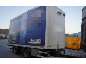 Ekeri 2 axle box trailer with rear lift  - بصندوق مغلق مقطورة