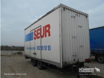 Trouillet Central axle trailer Dryfreight Standard - بصندوق مغلق مقطورة