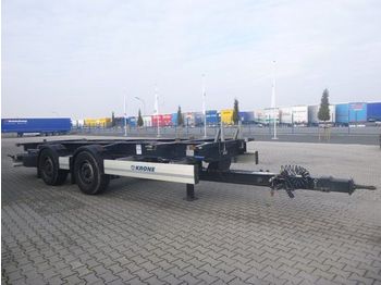 Krone ZZW 18 eLE10 Box Carrier  - شاحنات الحاويات/ جسم علوي قابل للتغيير مقطورة