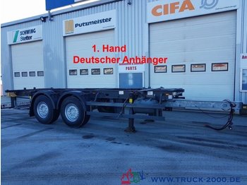 Schmitz ZWF18 BDF Tandem 1.Hand SAF Achsen Scheibenbrems - شاحنات الحاويات/ جسم علوي قابل للتغيير مقطورة