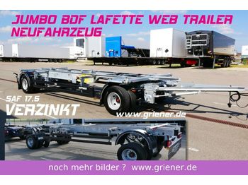 Web-Trailer JUMBO / MAXI BDF 7,15/7,45 LAFETTE 960 mm höhe  - شاحنات الحاويات/ جسم علوي قابل للتغيير مقطورة