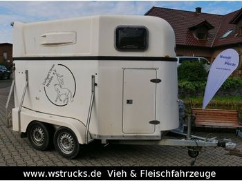Alf Vollpoly 2 Pferde  - شاحنة نقل المواشي مقطورة
