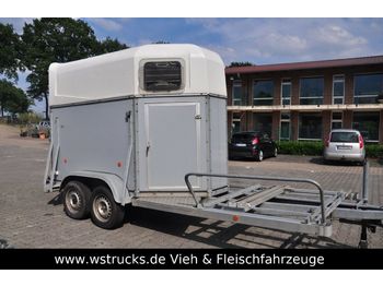 Böckmann 2 Pferde + Kutsche  - شاحنة نقل المواشي مقطورة