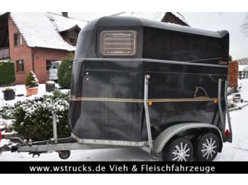 Böckmann Classic Vollpoly 2 Pferde  - شاحنة نقل المواشي مقطورة