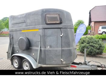 Böckmann Vollpoly 2 Pferde  - شاحنة نقل المواشي مقطورة