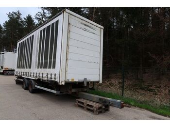 Junge AWZ 18 T, BDF mit Tier-Container  - شاحنة نقل المواشي مقطورة