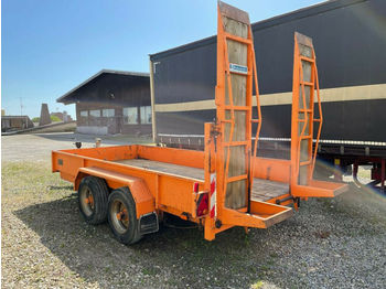 عربة مسطحة منخفضة مقطورة Blomenröhr 552/6900 Tieflader durchfahrbar