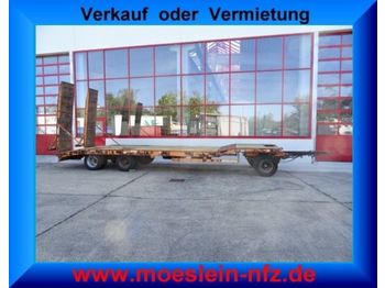 Möslein 3 Achs Tiefladeranhänger mit ABS  - عربة مسطحة منخفضة مقطورة