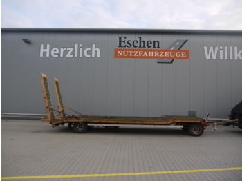 Obermaier 2 Achs Drehschemel, Blatt, BPW  - عربة مسطحة منخفضة مقطورة
