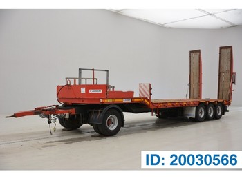 Robuste Kaiser Low bed trailer - عربة مسطحة منخفضة مقطورة