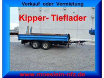 Blomenröhr 885/10500 Tandemkipper- Tieflader  - قلابة مقطورة