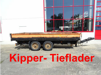 Obermaier UNTD 105A Tandemkipper- Tieflader  - قلابة مقطورة