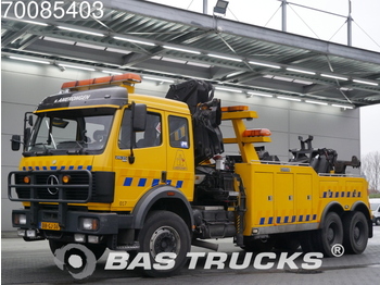 Mercedes-Benz 2635 S 6X4 Big-Axle Steelsuspension Bergingswagen / Abschleppwagen - شاحنة نقل سيارات شاحنة
