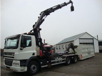 Ginaf X3232S 6x4 28 ton kraan - شاحنات الحاويات/ جسم علوي قابل للتغيير شاحنة