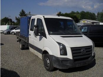 VOLKSWAGEN Crafter 2,5 TDi 136 Mandskabsvogn - شاحنات مسطحة