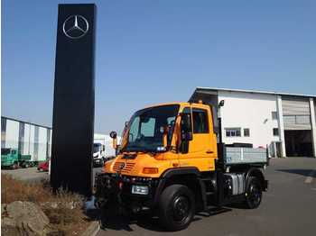 الشاحنات الصغيرة المسطحة Unimog Mercedes-Benz U300 4x4 Hydraulik Standheizung: صور 1