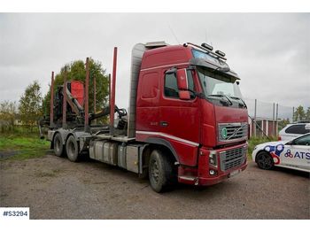 مقطورة الغابات VOLVO FH16 540 6x4 Timber Truck with Crane and Trailer: صور 1