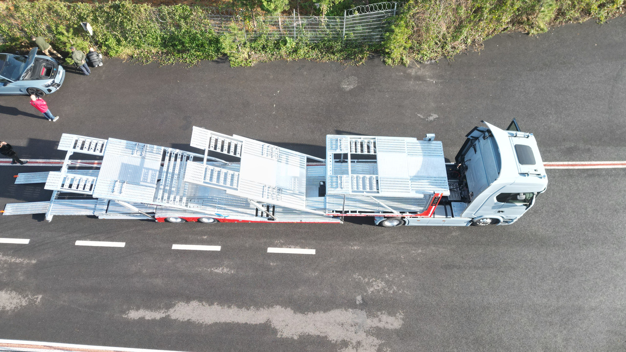 شاحنة نقل سيارات نصف مقطورة Vega Trailer 2 Axle Jeep Transporter (Vehicles): صور 3