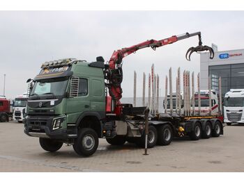 شاحنة قطع الأشجار, شاحنة كرين Volvo FH 540 EURO 6,6X6,HYDR.CRANE PENZ 207p-9,60+DOLL: صور 1