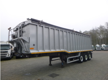 قلابة نصف مقطورة Wilcox Tipper trailer alu 48.5 m3 + tarpaulin