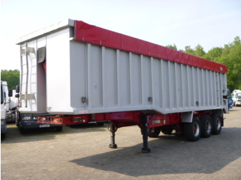 قلابة نصف مقطورة Wilcox Tipper trailer alu 54 m3 + tarpaulin
