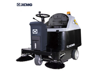 XCMG Official XGHD100 Ride on Sweeper and Scrubber Floor Sweeper Machine - كناسة المناطق الصناعية: صور 3