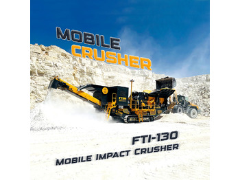 FABO FTI-130 MOBILE IMPACT CRUSHER 400-500 TPH | AVAILABLE IN STOCK - كسارة متحركه: صور 1