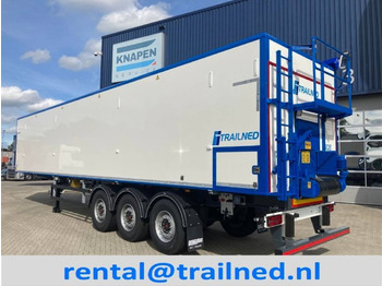Diversen Dewagtere Agri Bandlosser / Bandwagen 60m3 *te huur / for rent* - الحزام نصف مقطورة: صور 1