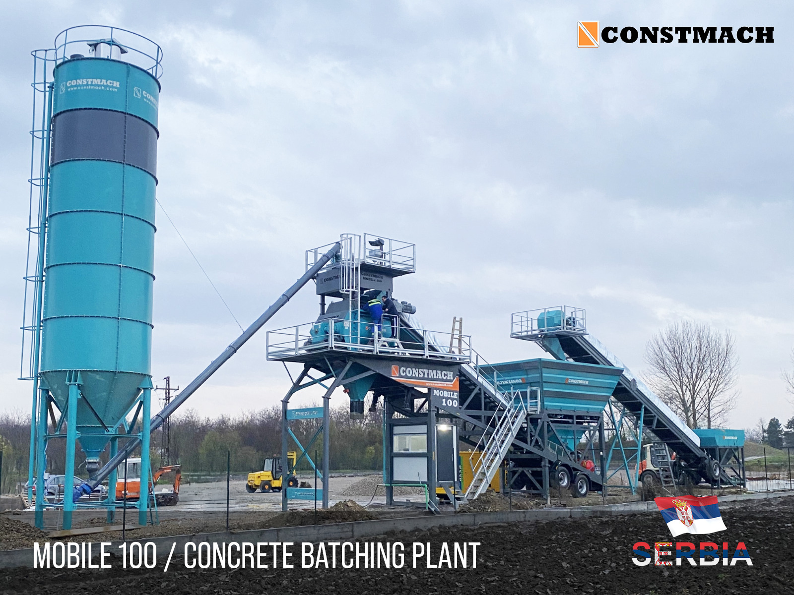 Constmach Concrete Batching Plants & Crushing and Screening Plants - آلات البناء - سنة: 2025 undefined: صور 11