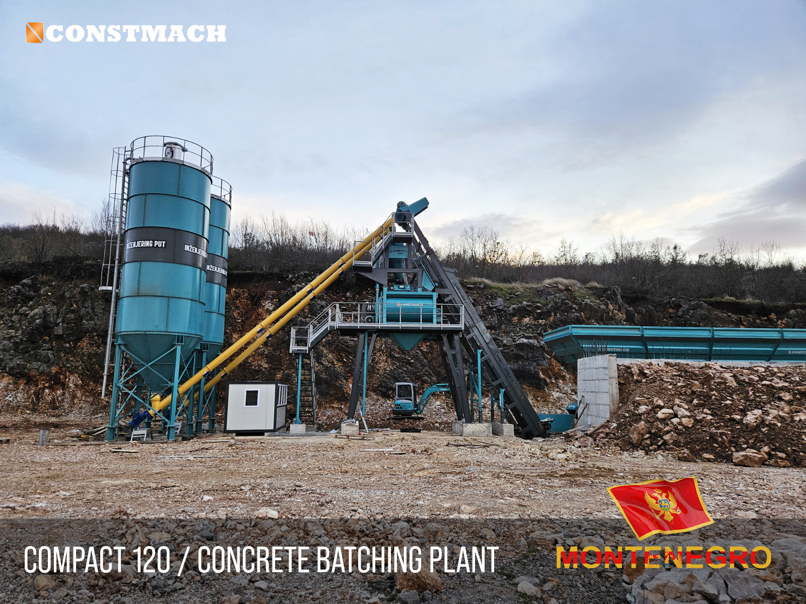Constmach Concrete Batching Plants & Crushing and Screening Plants - آلات البناء - سنة: 2025 undefined: صور 3