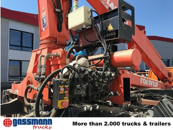 شاحنات مسطحة, شاحنة كرين GINAF GINC 3030 mit Heckkran Atlas AK 90.1 HDS: صور 4