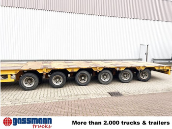 عربة مسطحة منخفضة نصف مقطورة لنقل المعدات الثقيلة Goldhofer STZ-L6-62/80, 5x Lenkachse: صور 2 عربة مسطحة منخفضة نصف مقطورة لنقل المعدات الثقيلة Goldhofer STZ-L6-62/80, 5x Lenkachse: صور 2