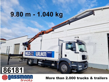 شاحنات مسطحة MAN TGM 18.340