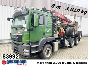 شاحنة قطع الأشجار MAN TGS 26.480