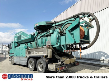 سياره كنس شوارع Mercedes-Benz Actros 3348 6x4, V8, Kroll Saug-/Spülwagen ca.: صور 3