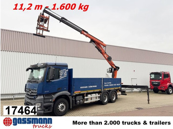 شاحنات مسطحة MERCEDES-BENZ Arocs 2642