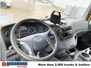 شاحنات مسطحة, شاحنة كرين Mercedes-Benz Axor 1833 L 4x2 mit Heckkran Hiab XS 133 K-2: صور 3