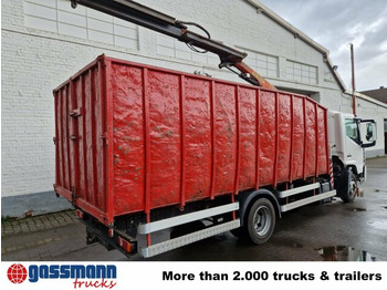 شاحنات مسطحة, شاحنة كرين Renault D 180.75 4x2 mit Kran Palfinger PK6001: صور 5