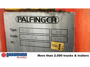 شاحنات مسطحة, شاحنة كرين Renault D 180.75 4x2 mit Kran Palfinger PK6001: صور 3