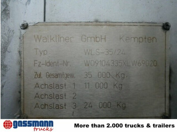 أرضية المشي نصف مقطورة WALKLINER WLS 35/24, Walkingfloor mit Klappen: صور 2