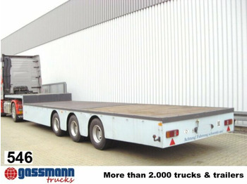 عربة مسطحة منخفضة نصف مقطورة ZORZI