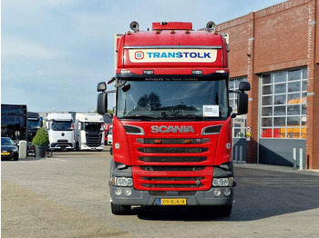 مبردة شاحنة Scania R580 Topline 6x2*4 Frigo + Burg trailer - Retarder - Steering axle - Night clima: صور 2