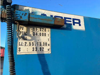 عربة مسطحة منخفضة نصف مقطورة Kaiser: صور 5 عربة مسطحة منخفضة نصف مقطورة Kaiser: صور 5