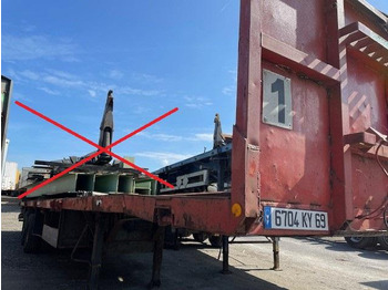 نصف مقطورة مسطحة TITAN