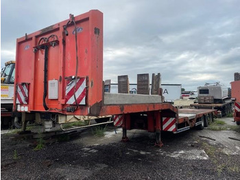 عربة مسطحة منخفضة نصف مقطورة TRAX