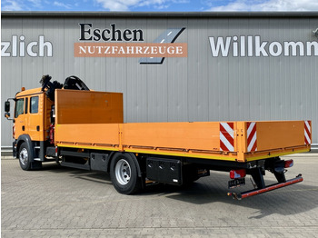 شاحنات مسطحة, شاحنة كرين MAN TGM 15.290 4x2 BL / Atlas AK 75.2 Kran: صور 4